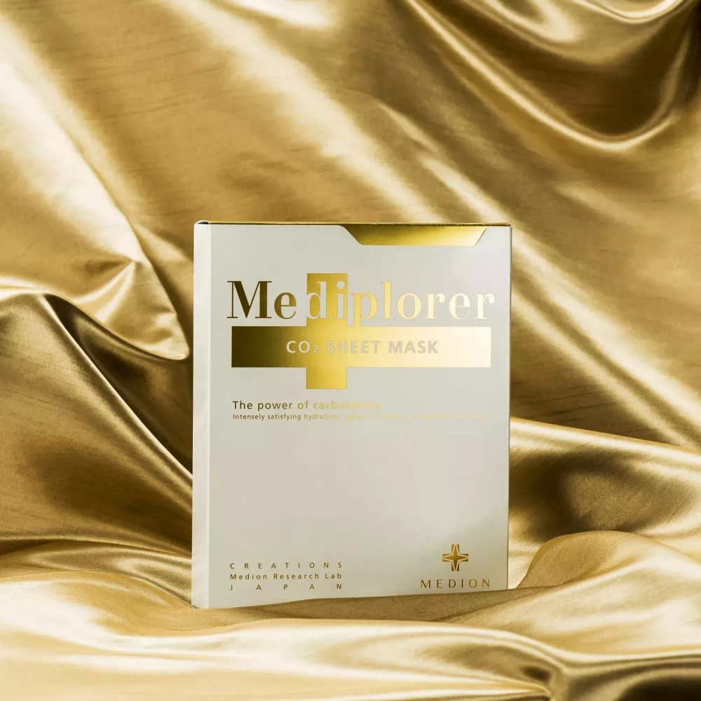 Mediplorer Тканевая маска для лица СО2 Медиплорер- CO2 Sheet Mask, 5 шт.