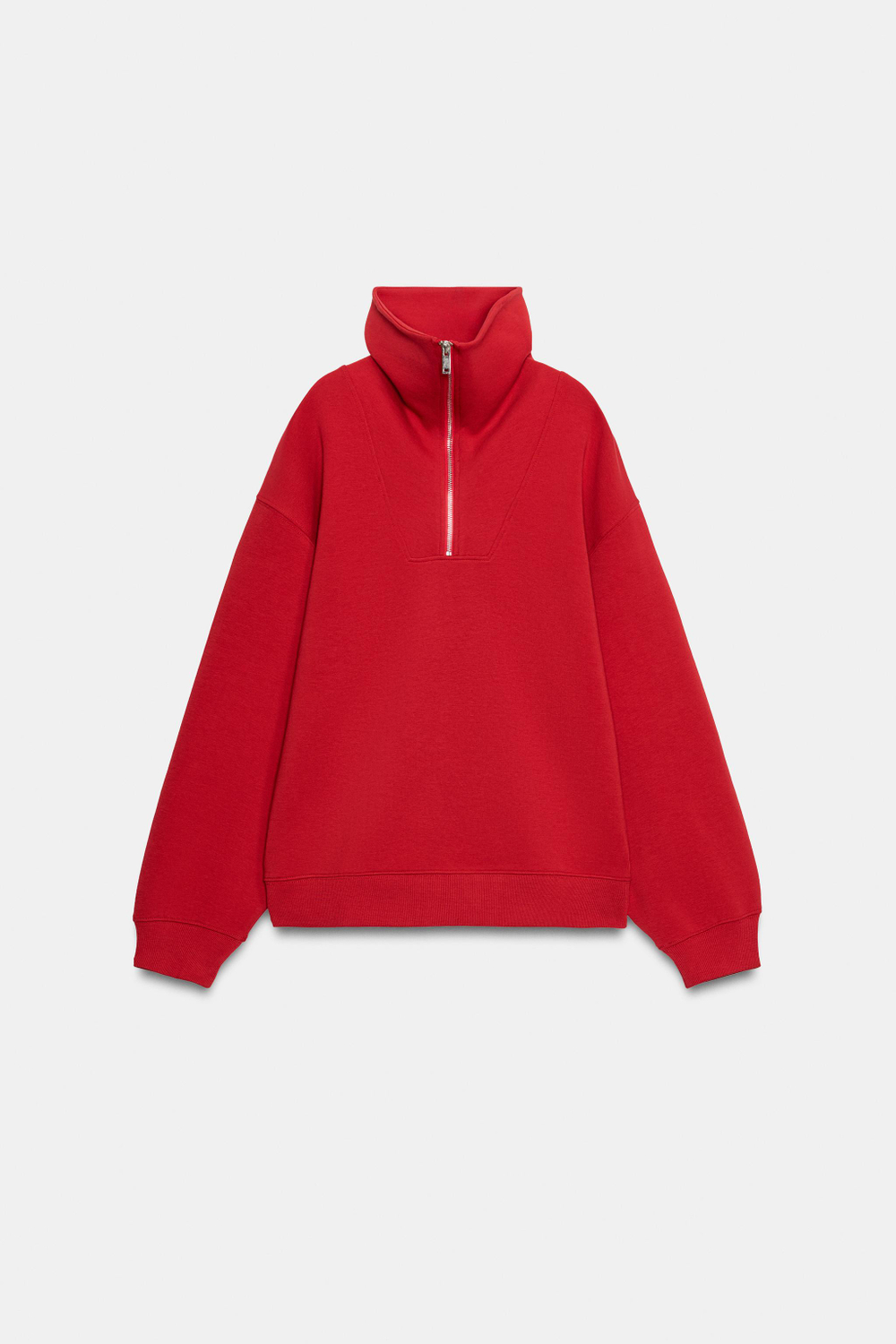 ТОЛСТОВКА ИЗ ИНТЕРЛОКА НА МОЛНИИ — ZARA