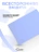 Чехол накладка Gurdini для Macbook Air 13.6" 2022 (A2681) пластик матовый Sky Blue