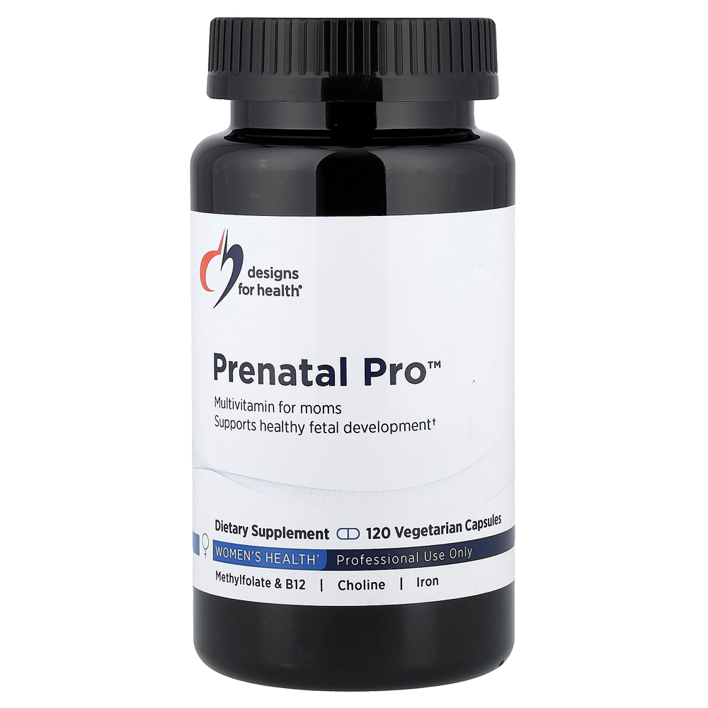Designs For Health, Prenatal Pro™, 120 вегетарианских капсул