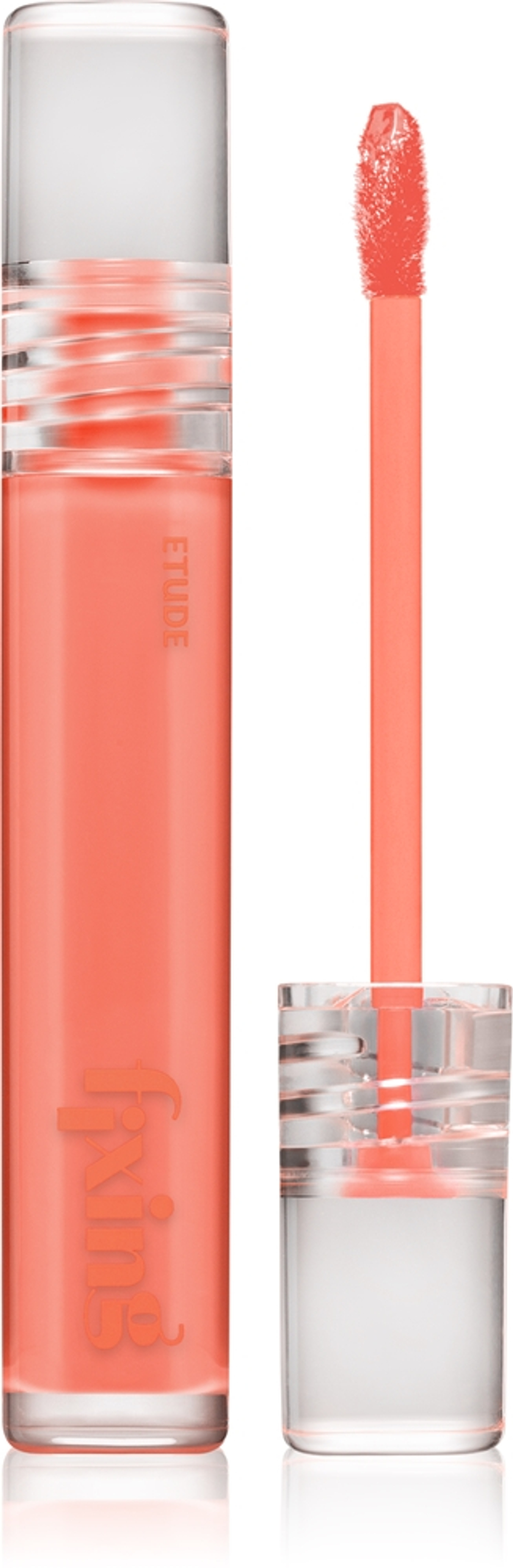 ETUDE Fixing Tint Glow - Блеск для губ с высокой пигментацией оттенок #06 Peach Blended, 3 g