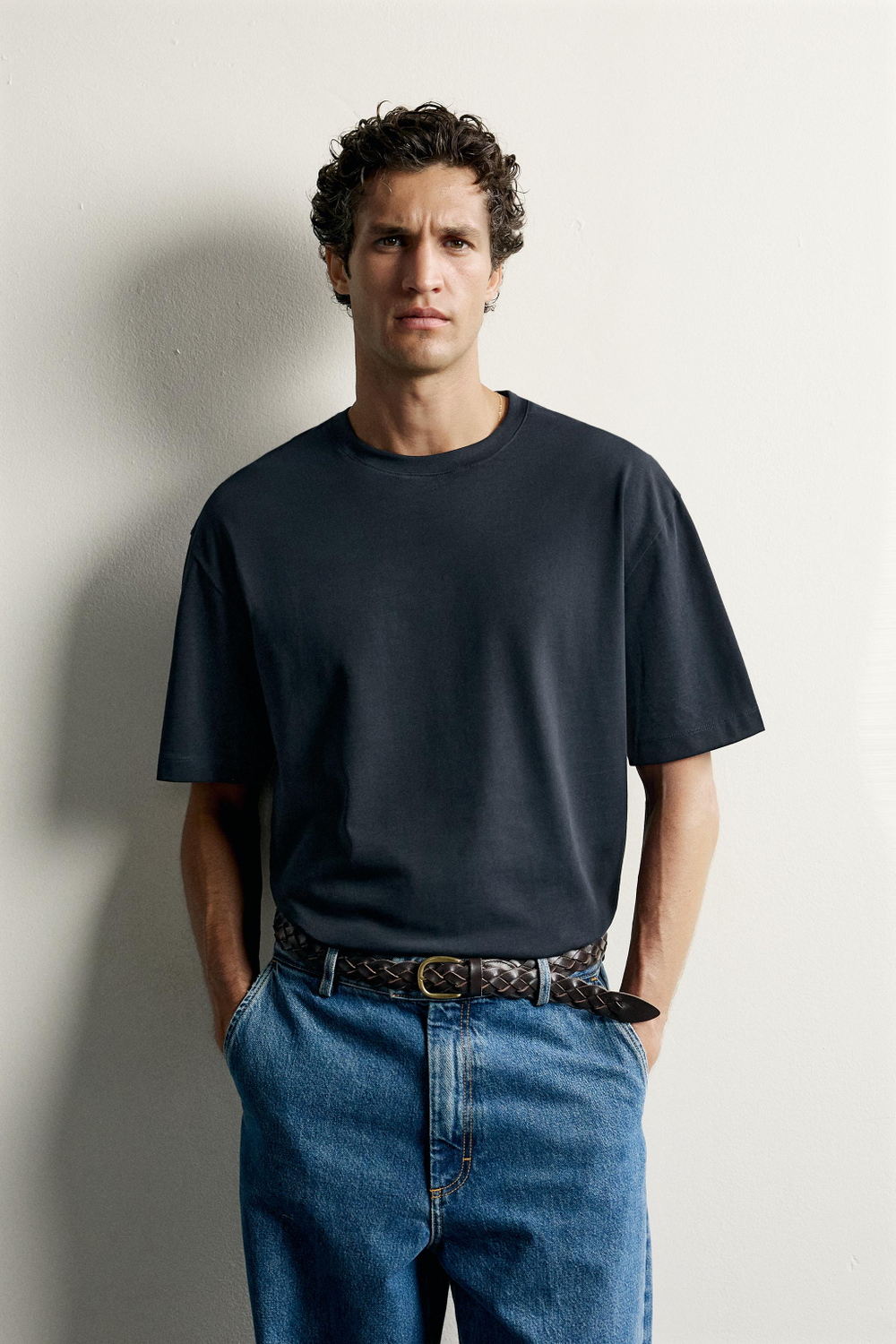 КОМПЛЕКТ ИЗ 3 БАЗОВЫХ ФУТБОЛОК HEAVYWEIGHT /03 — ZARA