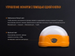 Фонарь Fenix CL20Rbl голубой