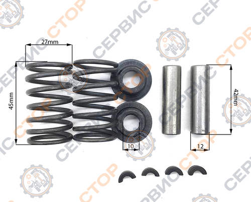 Клапанный механизм на 2 клапана R180 180N