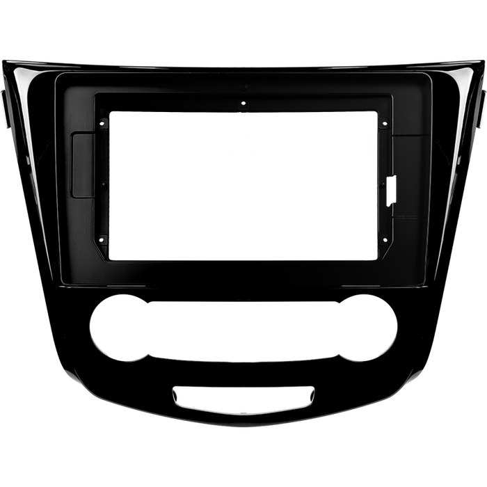 Комплект рамки с разъёмами 10" Nissan Qashqai 2013-2022 кондиционер