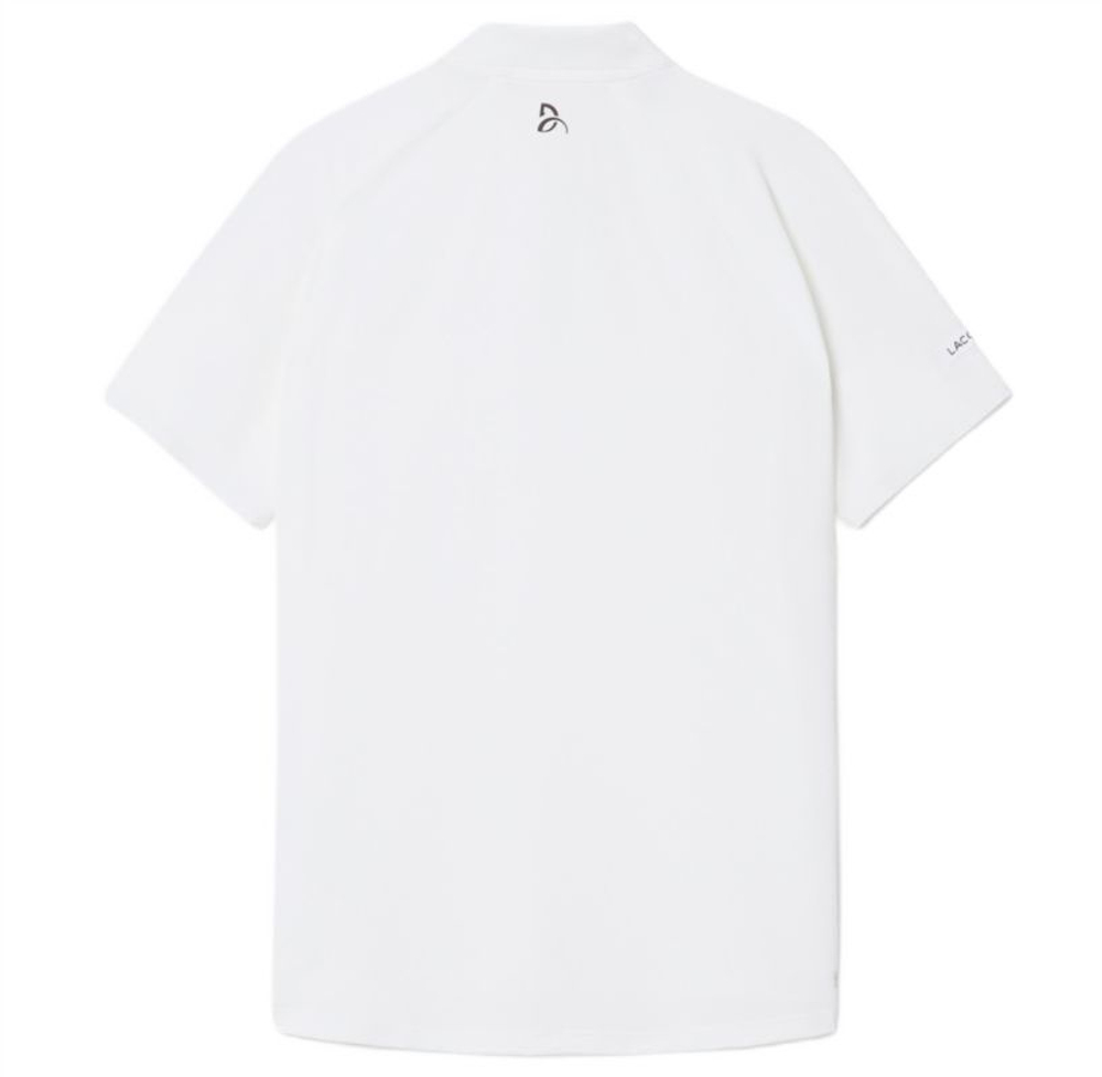 Теннисное поло Lacoste Tennis x Novak Djokovic On Court - white