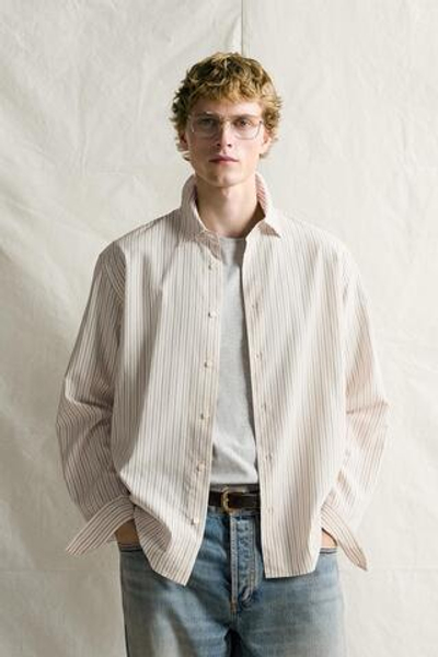 РУБАШКА КЛАССИЧЕСКОГО КРОЯ В ПОЛОСКУ — ZARA · 1103/739
