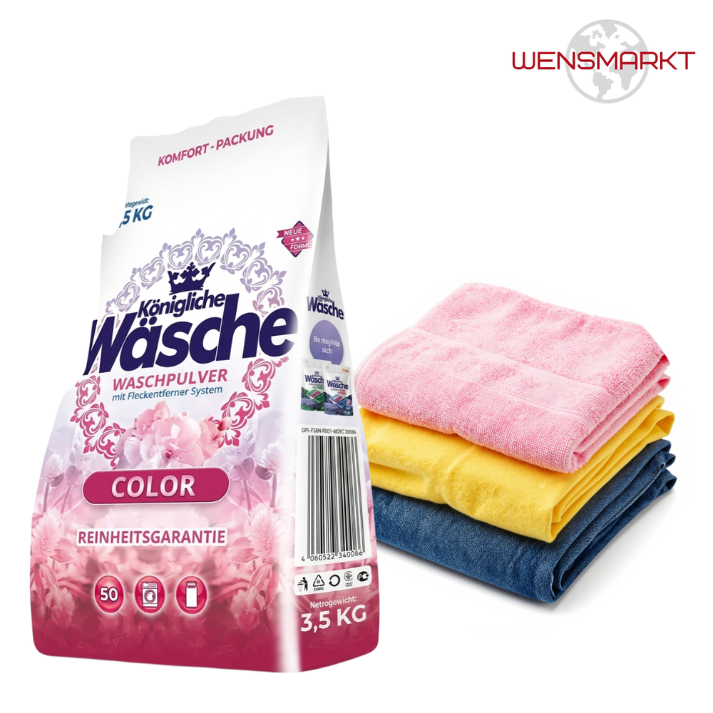 Стиральный порошок Königliche Wäsche Color 3,5 кг (Германия)