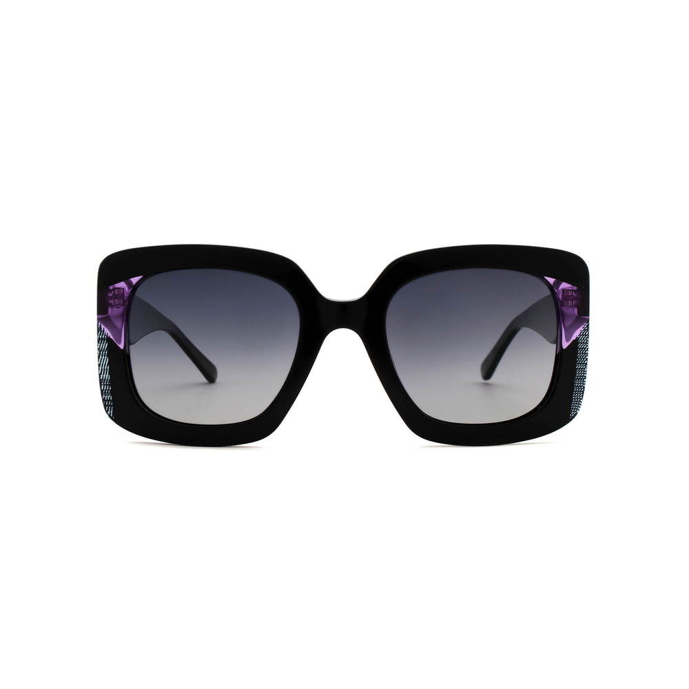 Очки Family Optic WD8020 C4 квадрат черно-фиолетовые