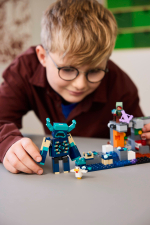 Конструктор Лего Майнкрафт Столкновение с Варденом 21274 | LEGO Minecraft The Warden Encounter набор  238 деталей 7+