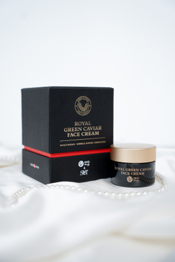Королевский крем для лица с зеленой икрой Enhel Beauty (ROYAL GREEN CAVIAR FACE CREAM)