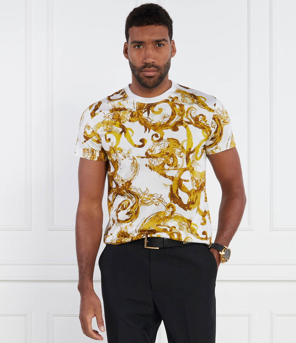 Футболка Versace Jeans Couture - белый(76GAH6S0JS287)