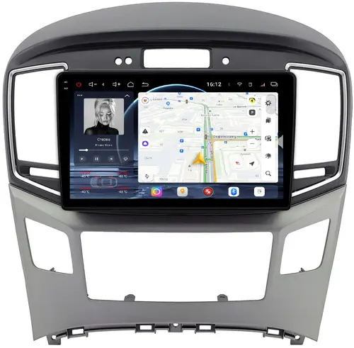 Магнитола для Hyundai H1 2015-2022 - Redpower 85214C PRO/PROmax ТОП звук, 2K QLED, Android 14, Быстрейшая, CarPlay, 4G SIM-слот