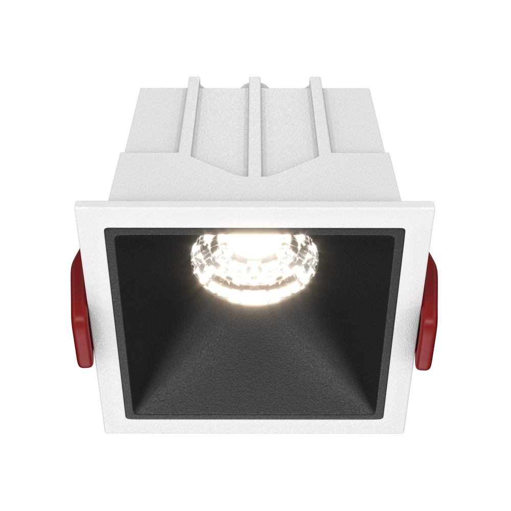 Встраиваемый светодиодный светильник Maytoni Alfa LED DL043-01-10W4K-SQ-WB