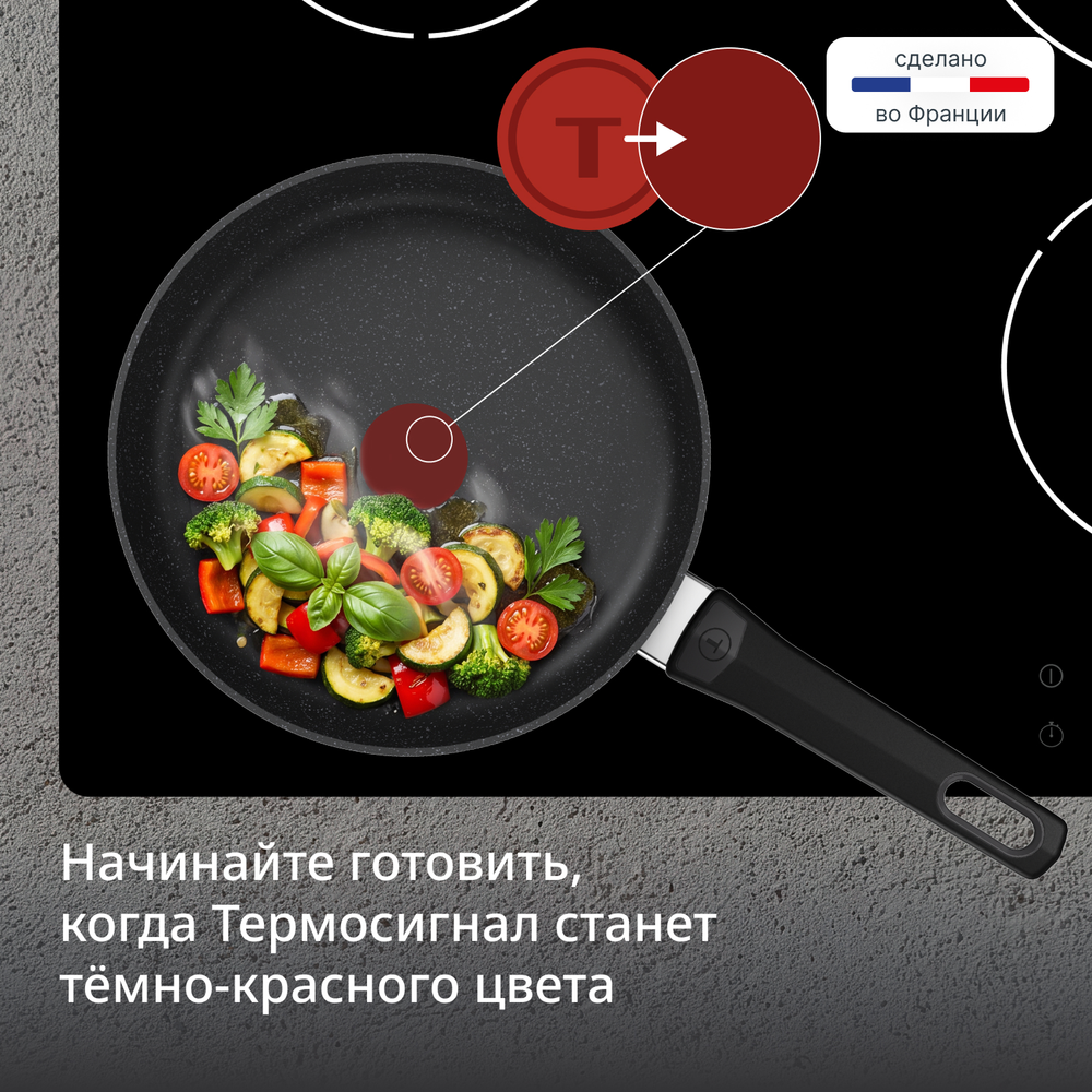 Индукционная сковорода Tefal Excell'Cook 24 см G3390432