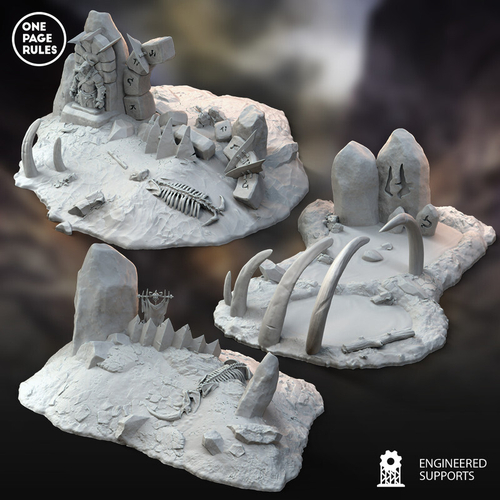 Grand Alliance Chaos Beasts of Chaos террейн 1 шт. миниатюра для dnd, днд, pathfinder, фентези, Настольная игра, НРИ, Варгейм, РПГ