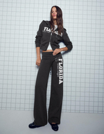 Женское худи на молнии с нашивкой - BERSHKA