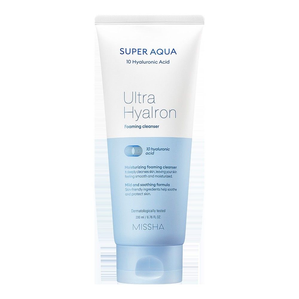 Пенка для умывания Super Aqua Missha 200мл