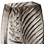 Ваза стеклянная «GREY GLASS» 15*21*6см