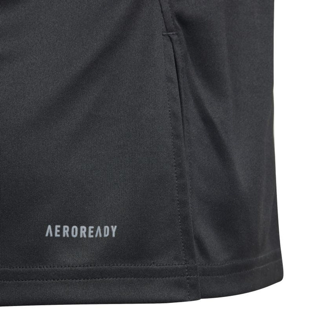 Футболка для девочки теннисная Adidas Girls Aeroready Pro Tank - white/orange/black