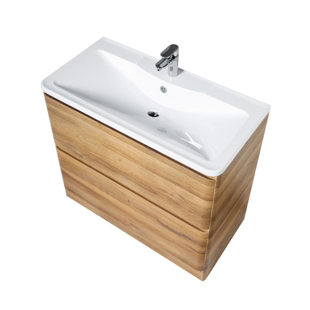 Тумба напольная с раковиной BelBagno ALBANO-1000-2C-PIA-RR