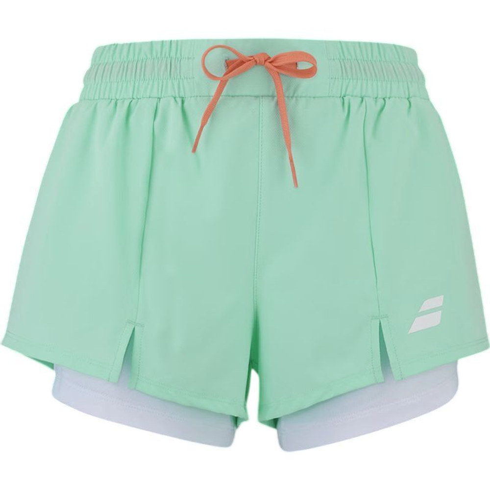 Женские Шорты теннисные Babolat Padel Perforated - beach glass