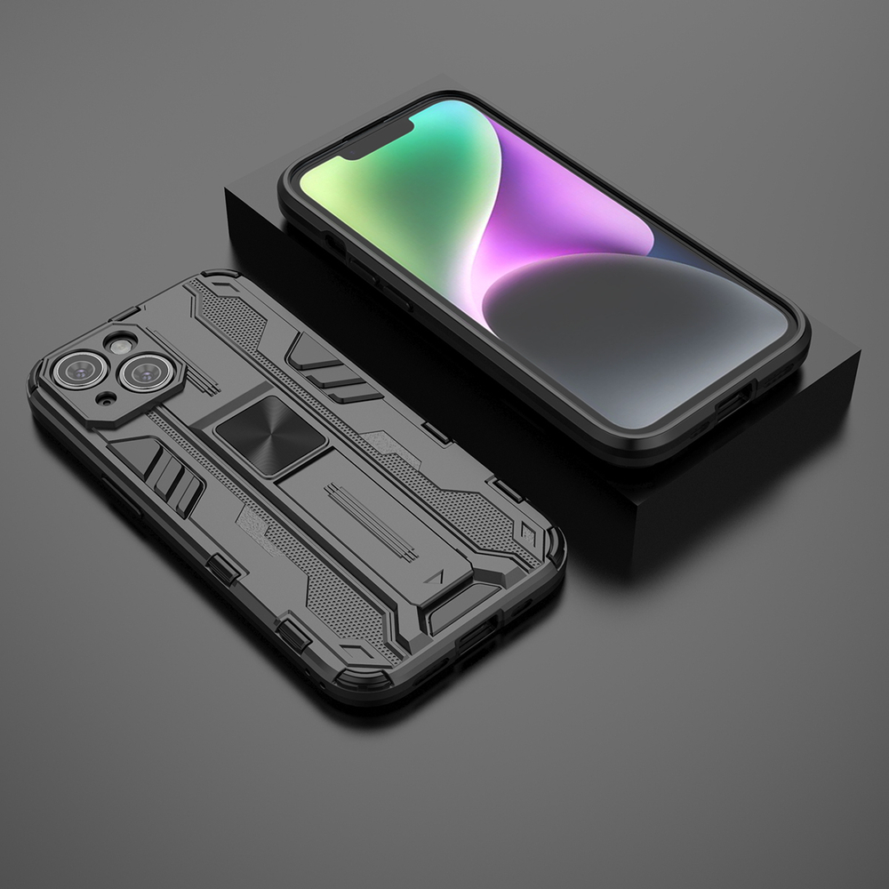 Противоударный чехол с подставкой Transformer для iPhone 15