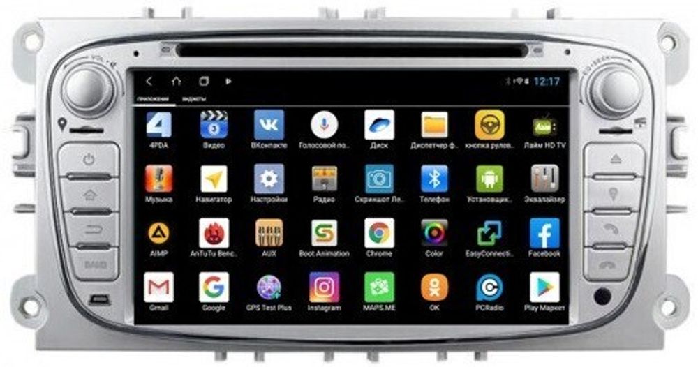 Магнитола для Ford - Parafar PF148XHDDVDs на Android 11, SIM-слот