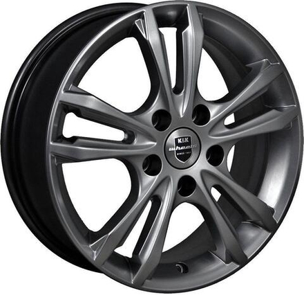 K&K Samara 6x16 4x100 ET 40 Dia 67.1 (дарк платинум)