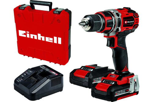 Дрель-шуруповерт 18V Einhell Profi PXC TР-CD 18/50 Li BL б/щ 50Нм 2АКБ 2Ач и ЗУ