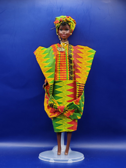 Кукла Барби винтаж 90х Ghanaian Barbie 034903.