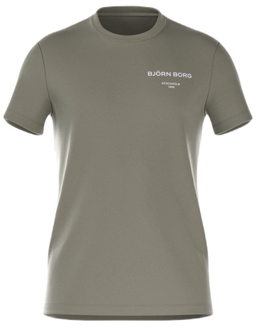 Мужская теннисная футболка Björn Borg Essential T-Shirt - kalamata