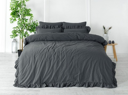 Lımasso КПБ 4 пр. Stonewashed Exclusıve Castle Rock пододеяльник 200*220, простынь 240*260, наволочки 50*70 2шт