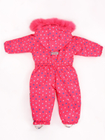 Комбинезон в горошек для девочки (2-4 л)