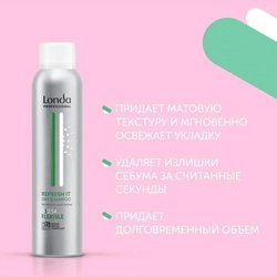 Londa Texture REFRESH IT сухой шампунь 180 мл