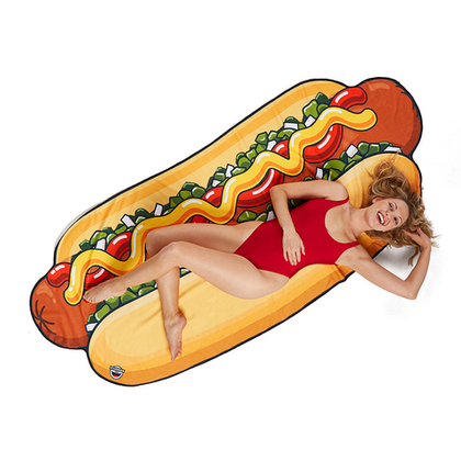 Покрывало пляжное hot dog
