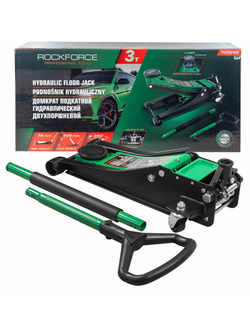 Домкрат подкатной гидравлический 3т RockForce RF-T830018Z HT
