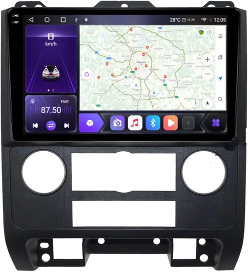 Магнитола для Ford F-150 2009-2014 - Kuberg SF-9014 QLed+2K, Android 12, Быстрая, CarPlay, 4G SIM-слот