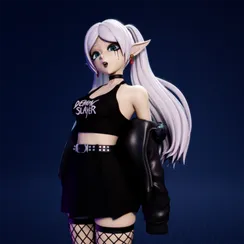 Goth Frieren NSFW - Sousou no Frieren
