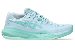 Женские теннисные кроссовки Asics Gel-Resolution X - light blue/oasis green