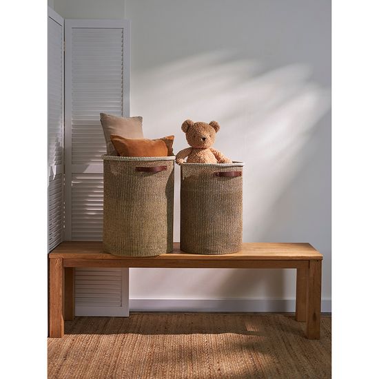 Корзина для хранения sustainable collection, D37х52 см, бежевая