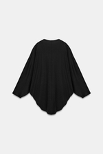 ФУТБОЛКА-НАКИДКА ИЗ ХЛОПКА SUPIMA® — ZARA