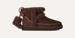 UGG Угги Classic Mini Heritage, темно-коричневый