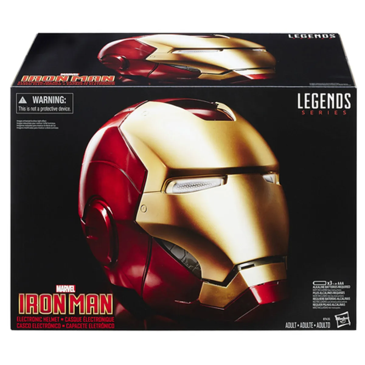 Реплика шлем Marvel Legends: Iron Man Electronic Helmet