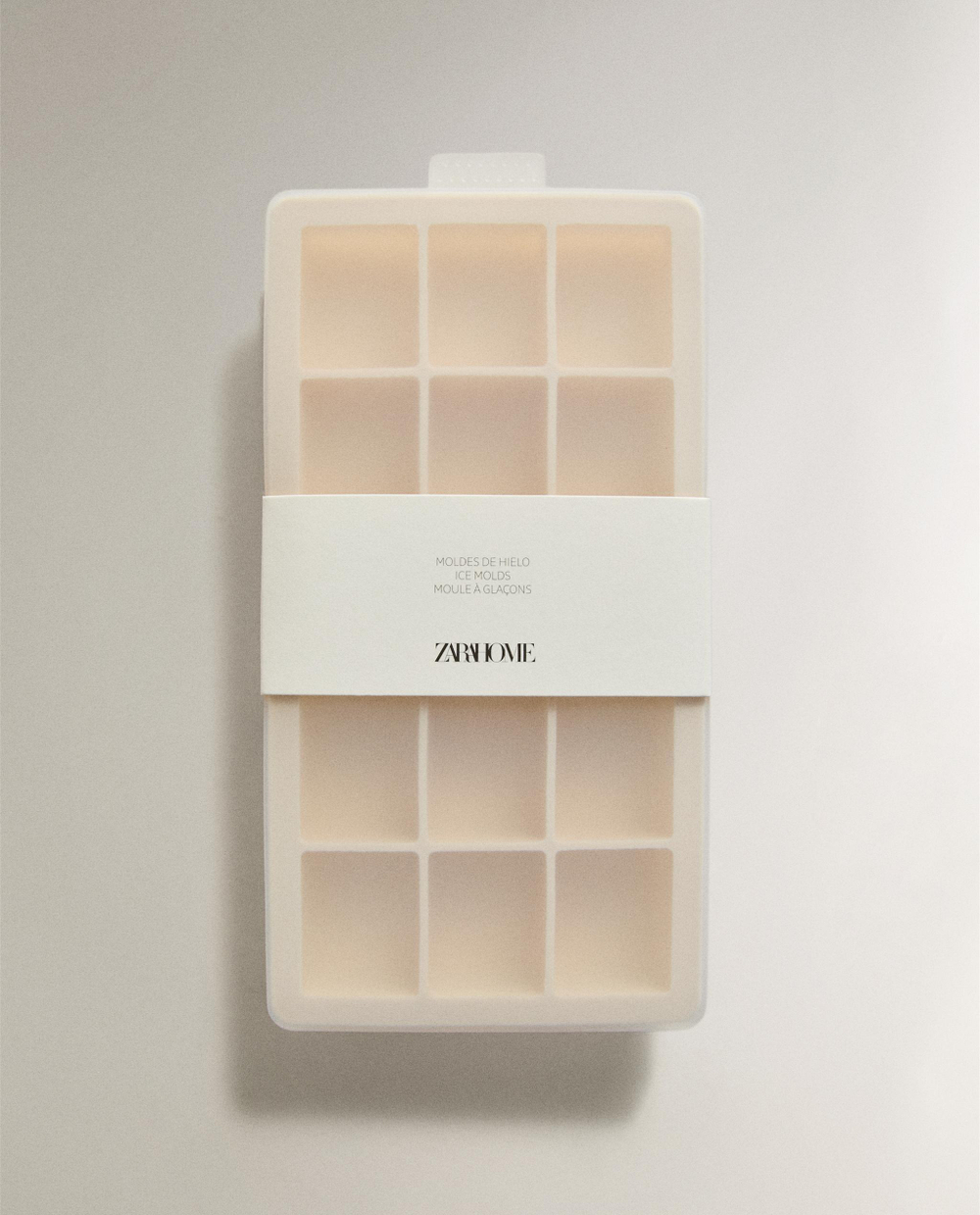 Форма для льда силиконовая на 15 кубиков с крышкой Zara Home, фото 4