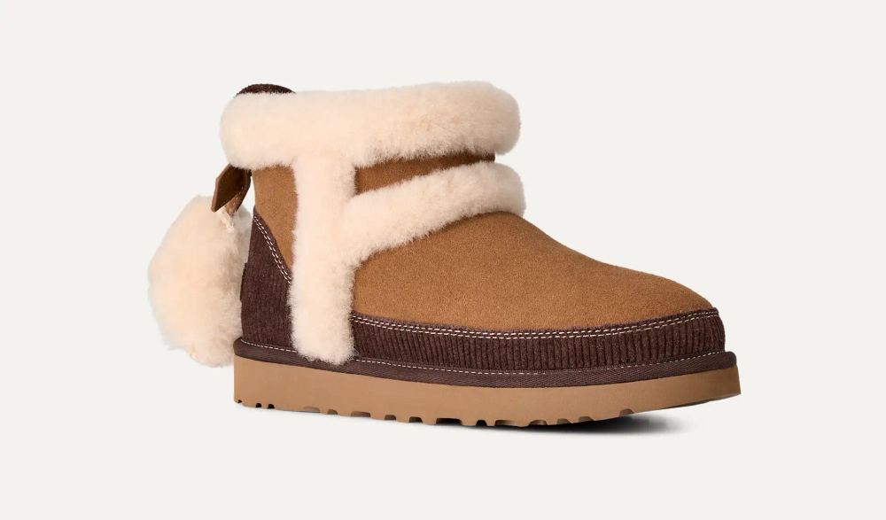 UGG Угги Classic Mini Heritage, каштановый