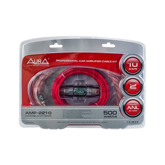Комплект подкл. AURA AMP-2210 2*10GA