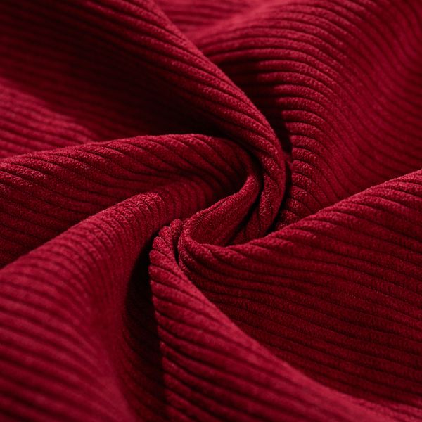 Рубашка Velvet Button Det Бордовый-Горчичная - фото 13