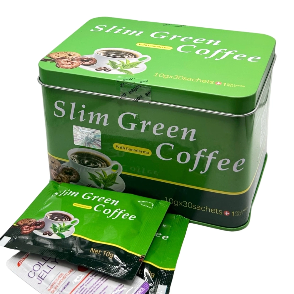 Slim Green Coffee растворимый кофе для похудения 30 штук Турция