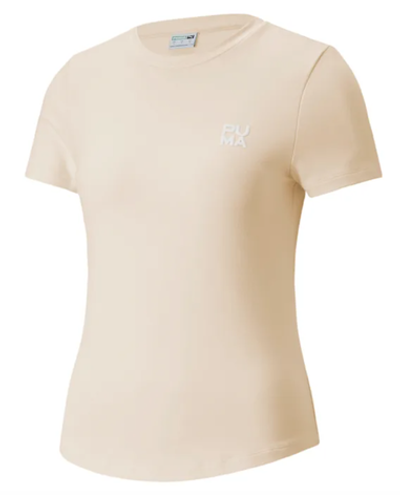Женская теннисная футболка Puma Infuse Slim Tee - pristine